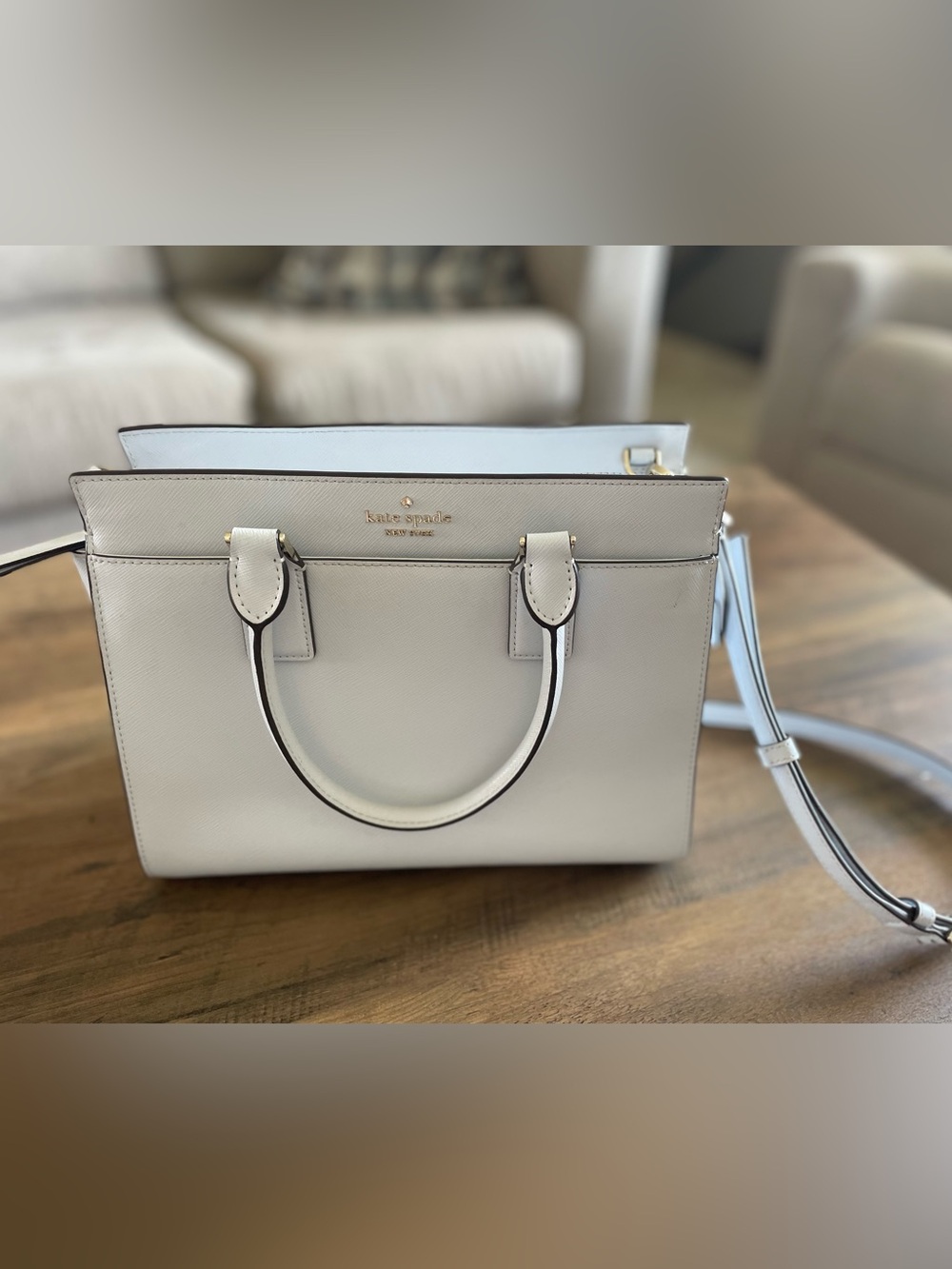 kate spade Saffiano Leather Top-Handle Satchel